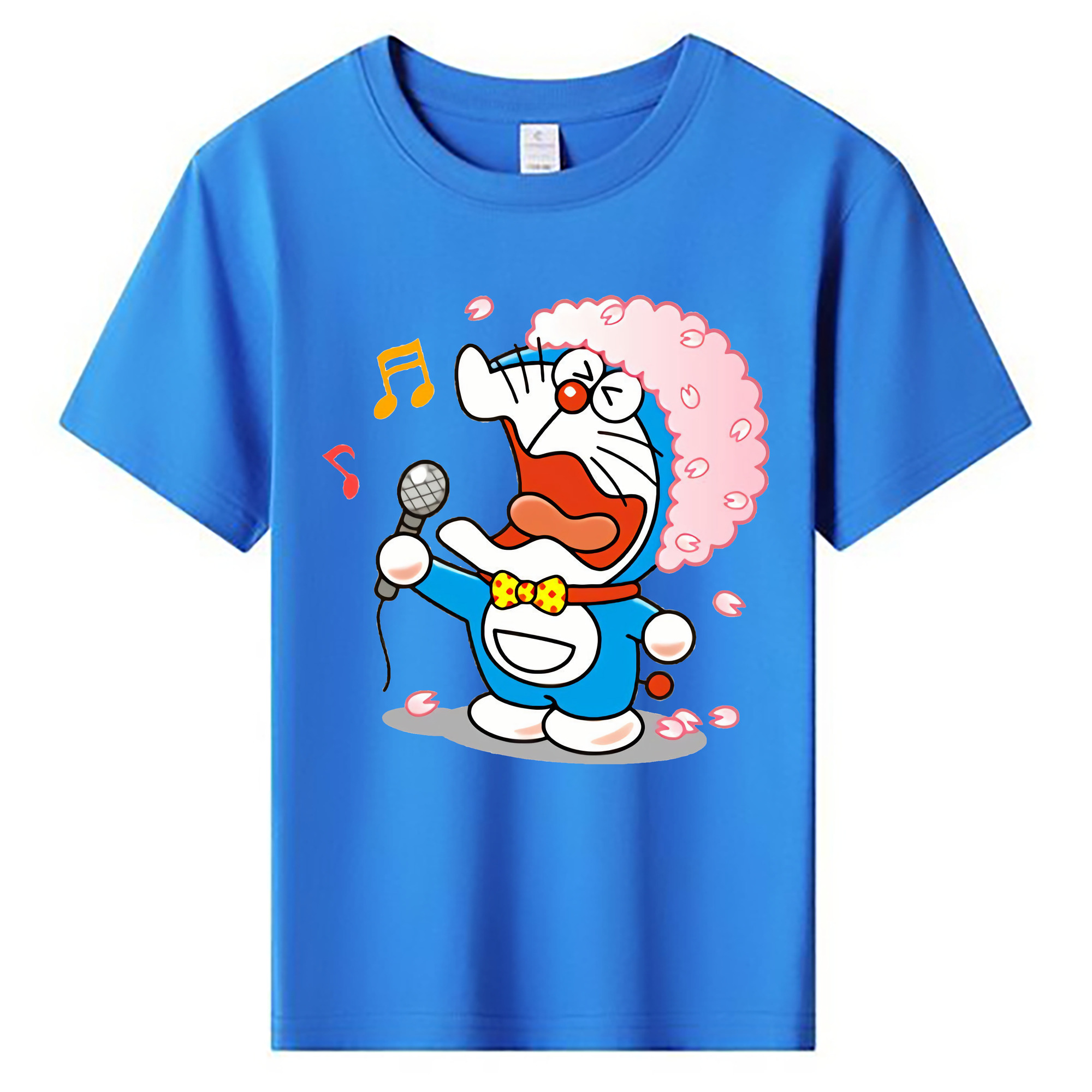 （画像用） ドラえもん Doraemon 綿100％キッズTシャツ（フロントプリント）